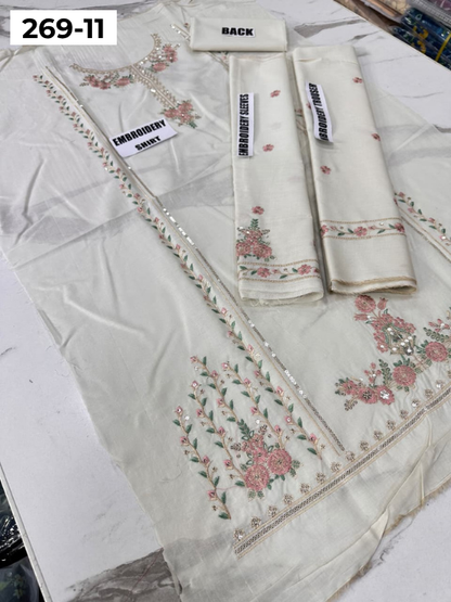 Vol-269 | DS 11 | KIDS EMBROIDERED LAWN 2PC