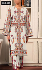 VOL 145 | DS 01 | DIGITAL PRINTED LAWN 2PC | CO-ORD SET