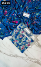 VOL 151 | DS 01 | DIGITAL PRINTED LINEN 3PC LINEN DUPATTA