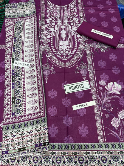 LAWN | DS 09 | DIGITAL PRINTED LAWN 3PC