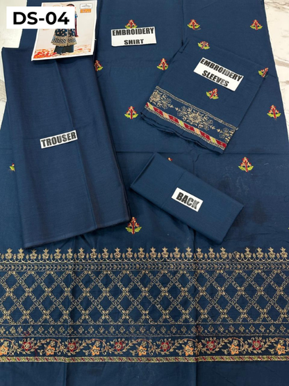 | DS 04-ZINC | KIDS EMBROIDERED LAWN 2PC