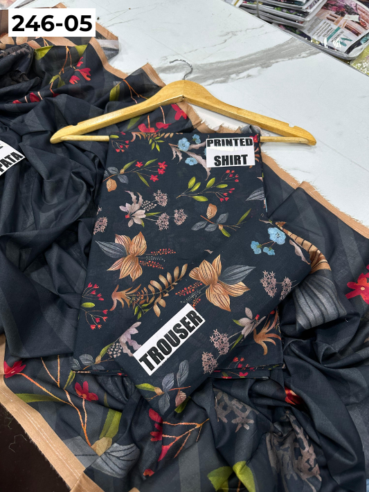 VOL 246 | DS 05 | Bareeze | DIGITAL PRINTED LAWN THREE PIECES