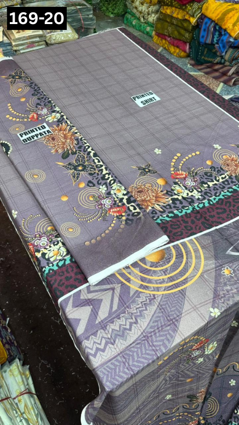 VOL 169 | DS 20 | DIGITAL PRINTED KARANDI 2PC SHIRT DUPATTA COLLECTION