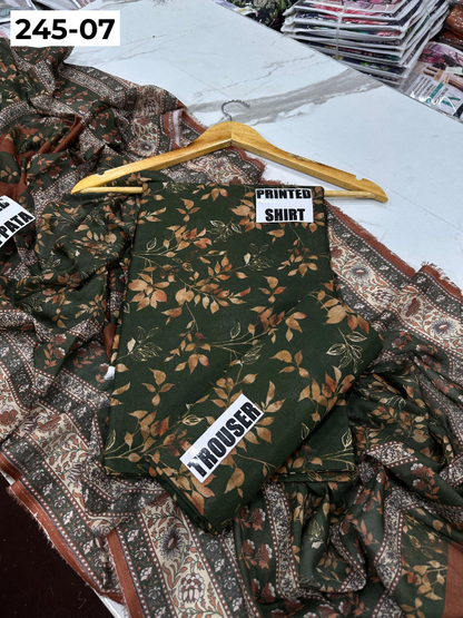 VOL 245 | DS 07 | alkaram | DIGITAL PRINTED LAWN THREE PIECES