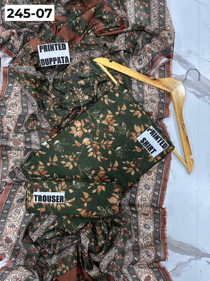 VOL 245 | DS 07 | alkaram | DIGITAL PRINTED LAWN THREE PIECES