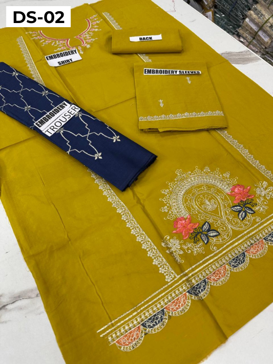 | DS 02 | KIDS EMBROIDERED LAWN 2PC