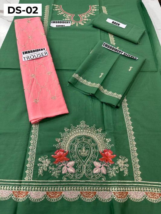 | DS 02 | KIDS EMBROIDERED LAWN 2PC