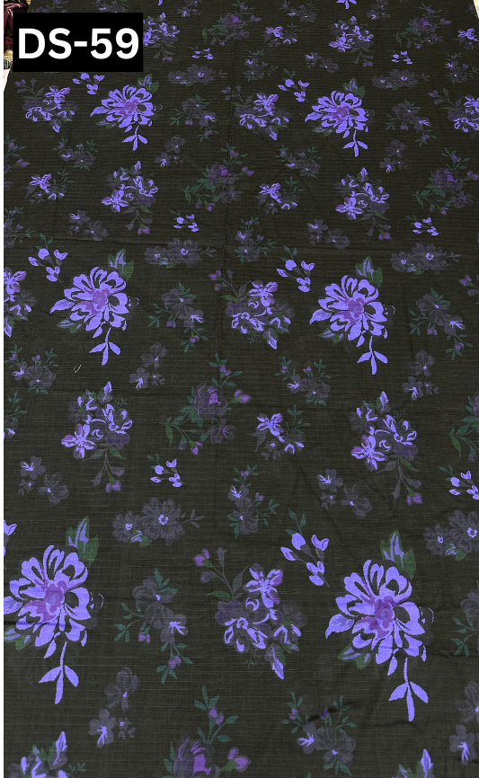 LAWN BANA DORA ALLOWER DIGITAL PRINTED 2PC | DS 59 |