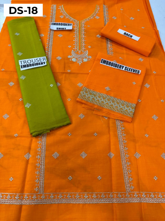 | DS 18 | KIDS EMBROIDERED LAWN 2PC