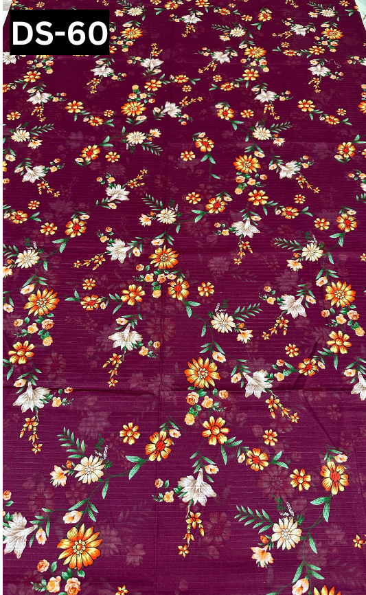 LAWN BANA DORA ALLOWER DIGITAL PRINTED 2PC | DS 60 |