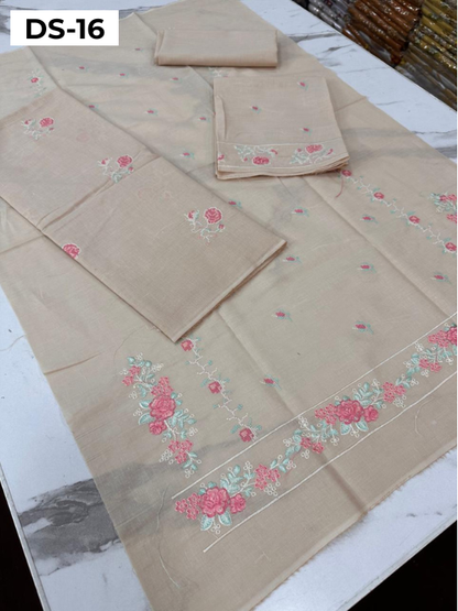 | DS 16-SKIN | KIDS EMBROIDERED LAWN 2PC