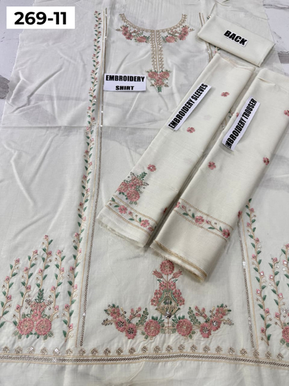 Vol-269 | DS 11 | KIDS EMBROIDERED LAWN 2PC