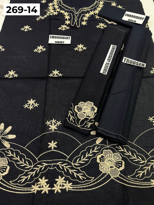 Vol-269 | DS 14 | KIDS EMBROIDERED LAWN 2PC