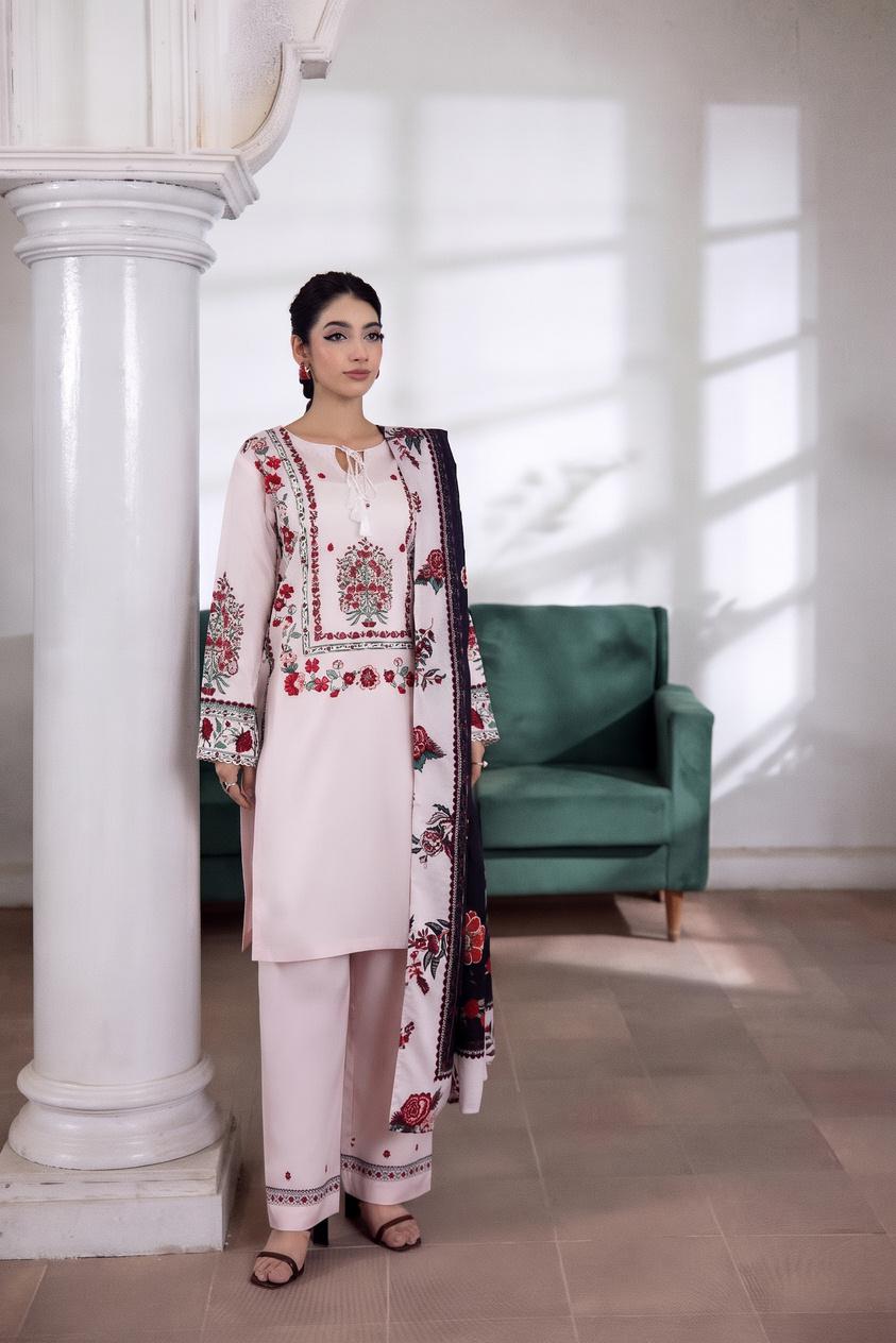 VOL 276 | DS 02 | SHANAYA | DIGITAL PRINTED 3PC STONE COTTON SHIRT, PRINTED TROUSER, PRINTED STONE COTTON DUPATTA