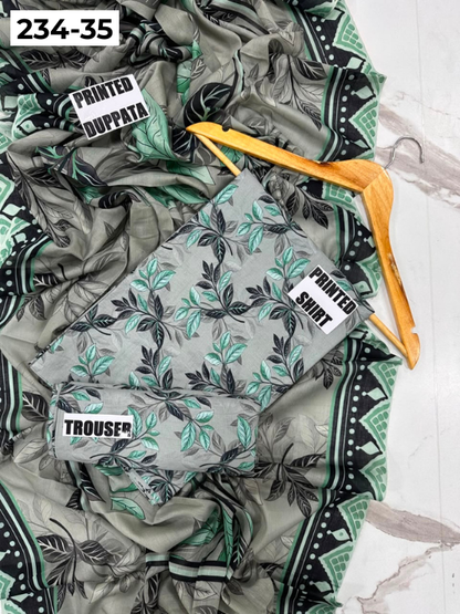 VOL 234 | DS 35 | Baroque | DIGITAL PRINTED LAWN THREE PIECES
