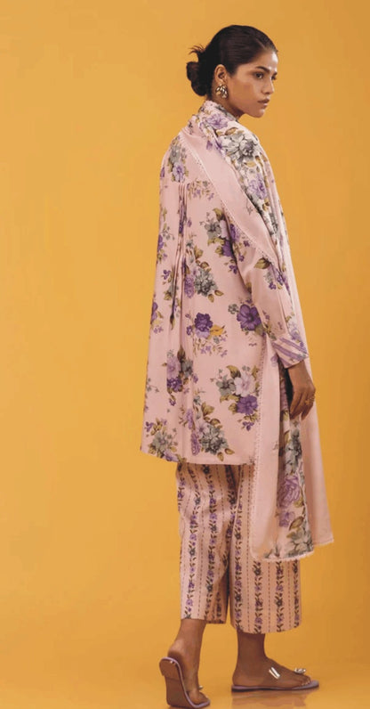 VOL 85 | DS 02 | DIGITAL PRINTED LAWN 3PC LAWN DUPPATTA