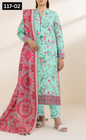 VOL 117 | DS 02 | DIGITAL PRINTED LAWN 3PC VOIL LAWN DUPATTA