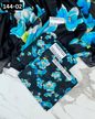 VOL 144 | DS 02 | DIGITAL PRINTED LAWN 3PC VOIL LAWN DUPATTA