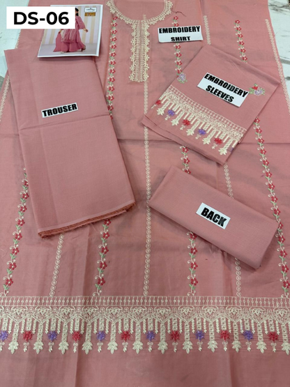 | DS 06-PINK | KIDS EMBROIDERED LAWN 2PC