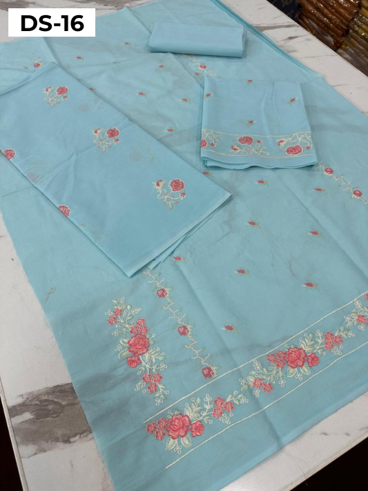 | DS 16-SKY | KIDS EMBROIDERED LAWN 2PC