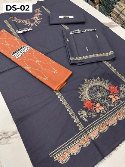 | DS 02 | KIDS EMBROIDERED LAWN 2PC