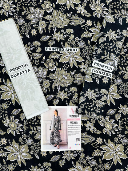 MIRHA | DS C341 | BANA DORA DIGITAL PRINTED LAWN 3PC