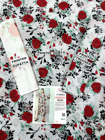 MIRHA | DS C347 | BANA DORA DIGITAL PRINTED LAWN 3PC