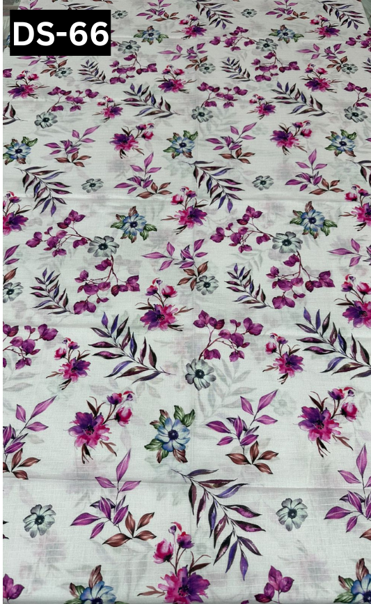 LAWN BANA DORA ALLOWER DIGITAL PRINTED 2PC | DS 66 |