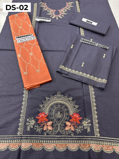 | DS 02 | KIDS EMBROIDERED LAWN 2PC