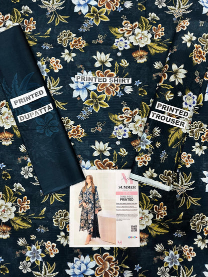 MIRHA | DS C356 | BANA DORA DIGITAL PRINTED LAWN 3PC