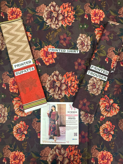 MIRHA | DS C359 | BANA DORA DIGITAL PRINTED LAWN 3PC
