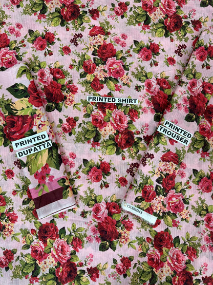 MIRHA | DS C363 | BANA DORA DIGITAL PRINTED LAWN 3PC