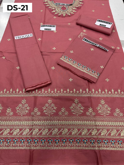 | DS 21 | KIDS EMBROIDERED LAWN 2PC