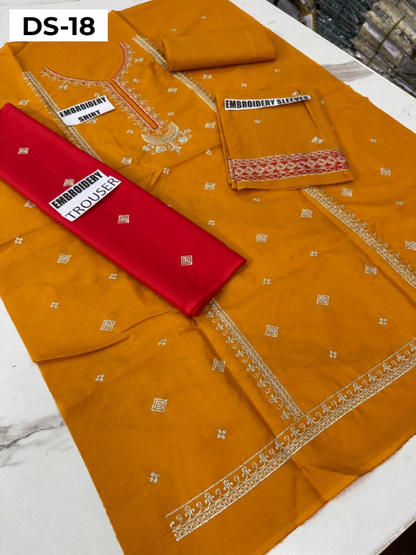 | DS 18 | KIDS EMBROIDERED LAWN 2PC