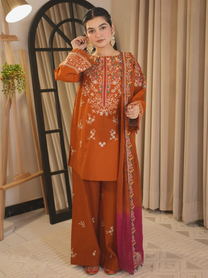 VOL 272 | DS 03 | DHANAK LUXURY EMBROIDERY 3PC