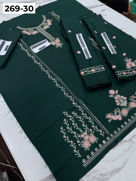 Vol-269 | DS 30 | KIDS EMBROIDERED LAWN 2PC