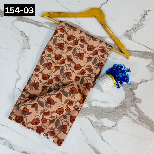 VOL 154 | DS 03 | DIGITAL PRINTED BANA DORIA LINEN 2PC