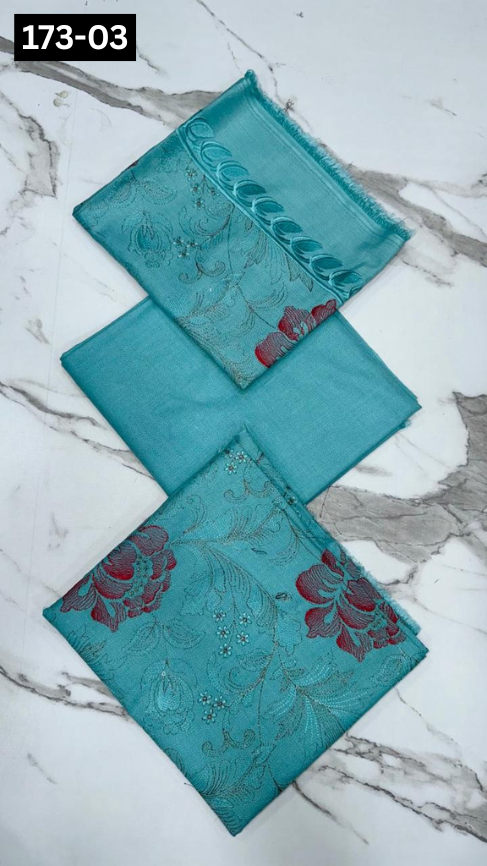 VOL 173 | DS 03`` | DHANAK EMBROIDERED 2PC