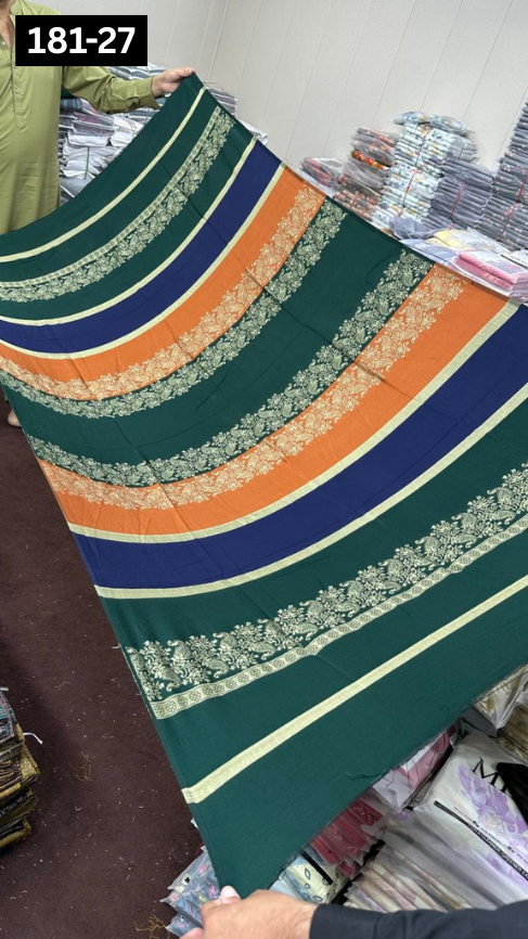 VOL 181 | DS 27 | MULTANI JACQUARD WOOL SHAWL