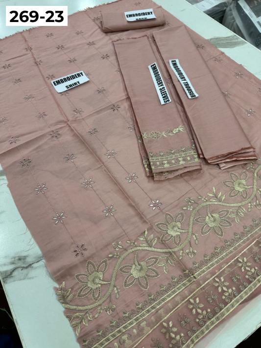 Vol-269 | DS 23 | KIDS EMBROIDERED LAWN 2PC
