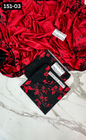 VOL 151 | DS 03 | DIGITAL PRINTED LINEN 3PC LINEN DUPATTA