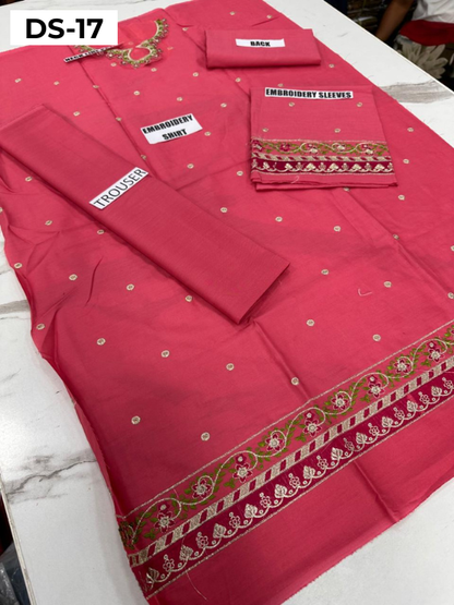 | DS 17 | KIDS EMBROIDERED LAWN 2PC