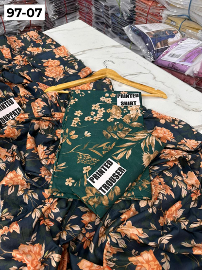 VOL 97 | DS 07 | DIGITAL PRINTED LAWN 3PC LAWN DUPATTA