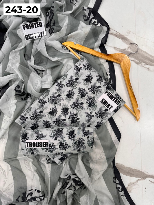 VOL 243 | DS 20 | AlKaram | DIGITAL PRINTED LAWN THREE PIECES