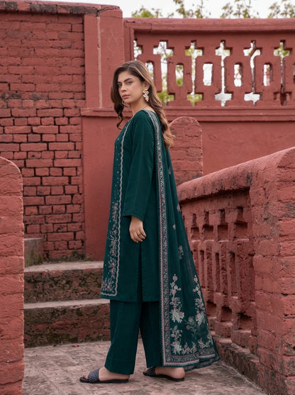 VOL 279 | 04 | ZAIB BY SHANAYA | DIGITAL PRINTED 3PC STONE LINEN SUIT | PRINTED SHIRT, TROUSER & DUPATTA