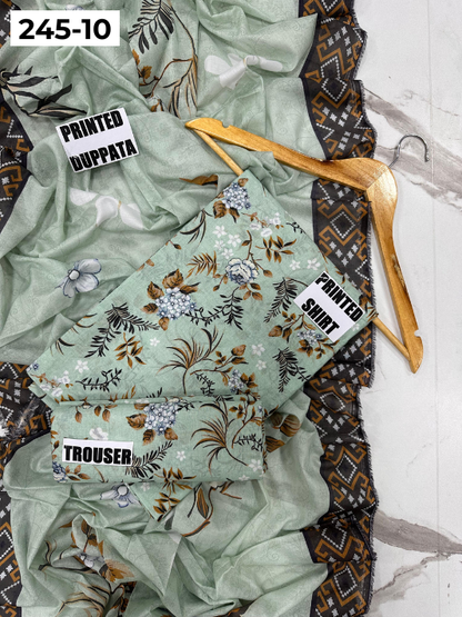 VOL 245 | DS 10 | alkaram | DIGITAL PRINTED LAWN THREE PIECES