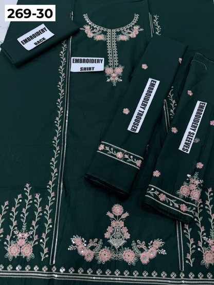 Vol-269 | DS 30 | KIDS EMBROIDERED LAWN 2PC