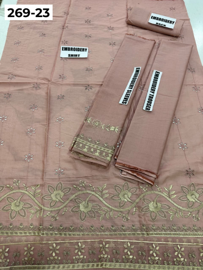 Vol-269 | DS 23 | KIDS EMBROIDERED LAWN 2PC