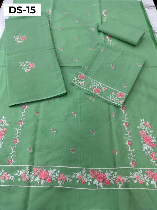 | DS 15-PARROT | KIDS EMBROIDERED LAWN 2PC