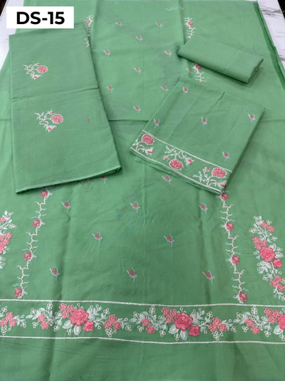 | DS 15-PARROT | KIDS EMBROIDERED LAWN 2PC